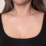 Crescent Moon Raw Gemstone Necklace - Image 10