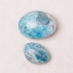 Blue Apatite Palm Stone - AAA Premium Quality - Image 3