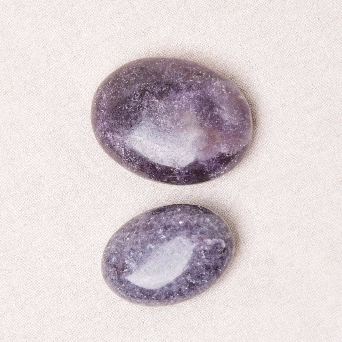 Studio-Session-2442 Lepidolite Palm Stone - AAA Premium Quality - Image 3