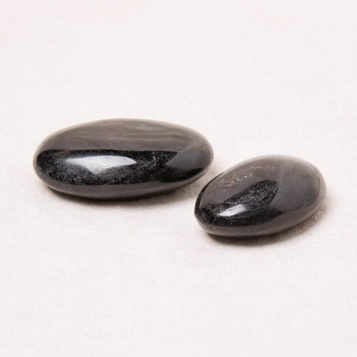 Black Tourmaline Palm Stones - AAA Premium Quality - Image 4