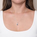 Crescent Moon Raw Gemstone Necklace - Image 14