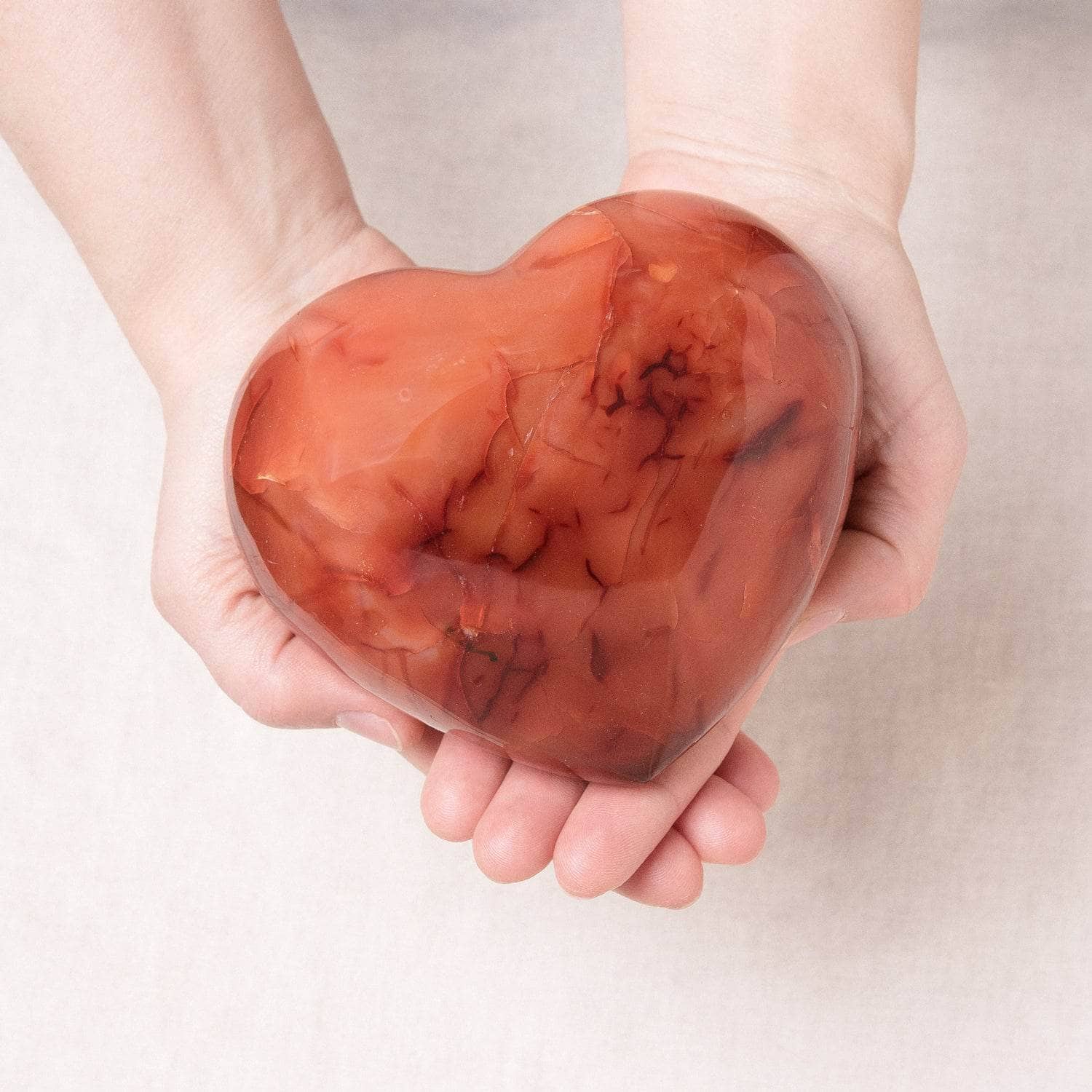 Studio-Session-2552 Carnelian Hearts - AAA Premium Quality - Image 2