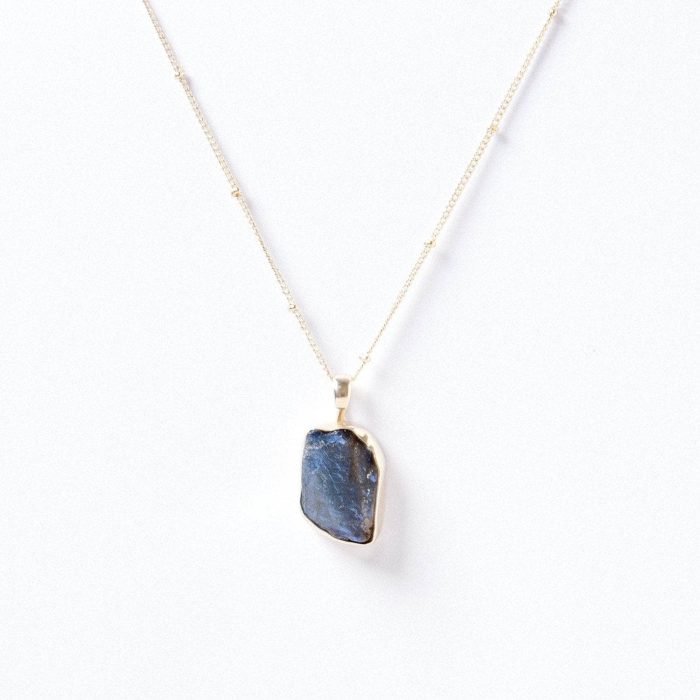 Labradorite Raw Crystal Necklace - Image 3