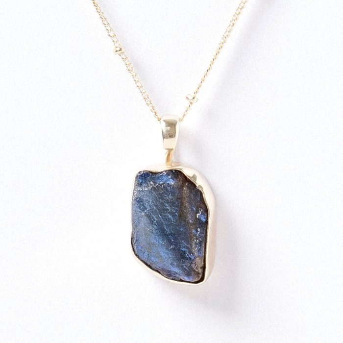 Labradorite Raw Crystal Necklace - Image 1