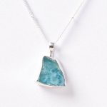 Rare Genuine Larimar Raw Crystal Necklace - Image 4