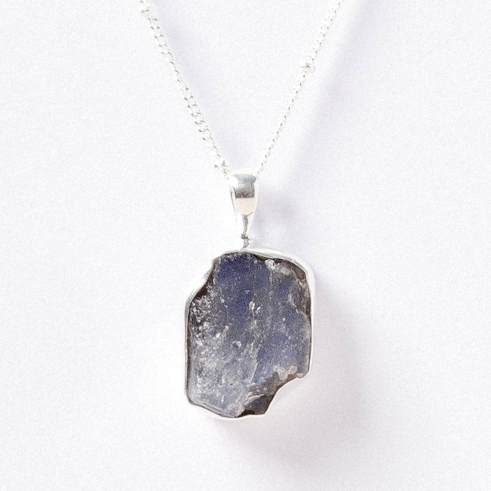 Studio-Session-2714 Labradorite Raw Crystal Necklace - Image 4