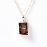 Smoky Quartz Raw Crystal Necklace - Image 4