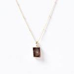 Smoky Quartz Raw Crystal Necklace - Image 6