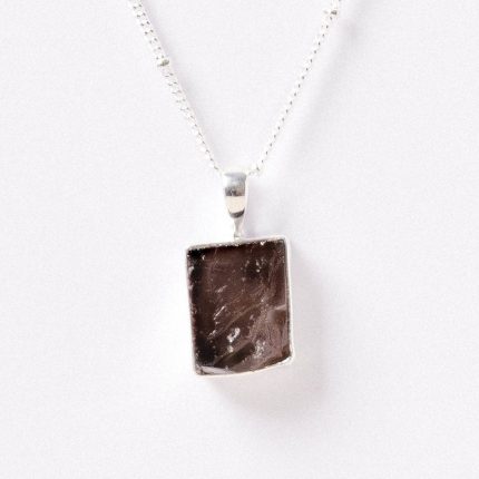 Smoky Quartz Raw Crystal Necklace