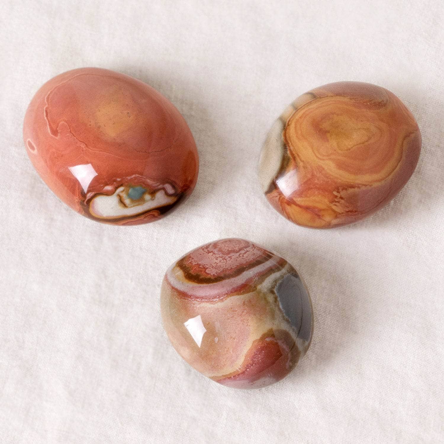 Studio-Session-3045 Polychrome (Desert Magic) Jasper Palm Stone - AAA Premium Quality - Image 2