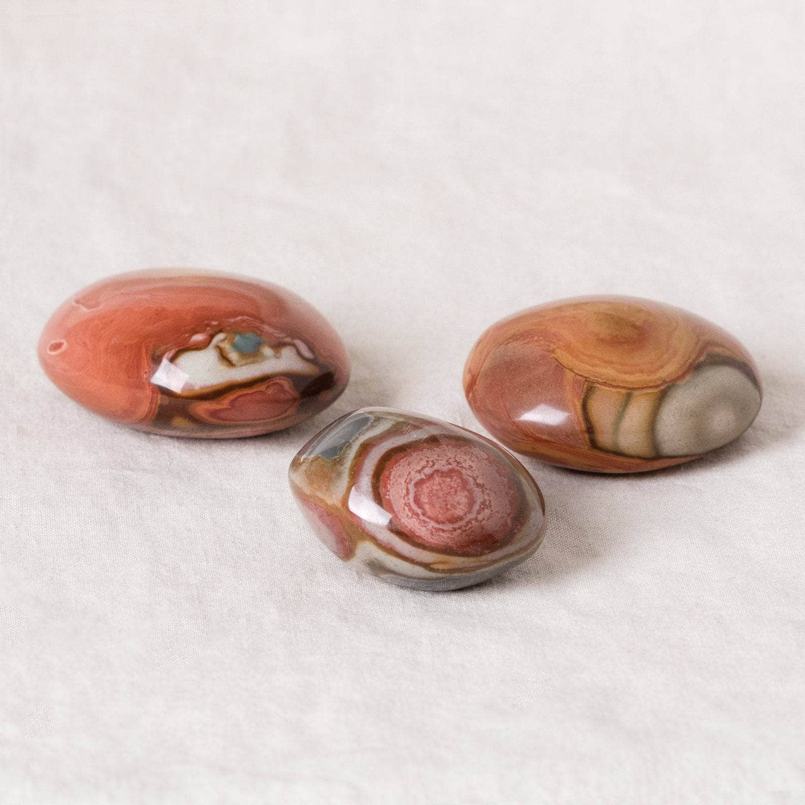 Studio-Session-3052 Polychrome (Desert Magic) Jasper Palm Stone - AAA Premium Quality - Image 4