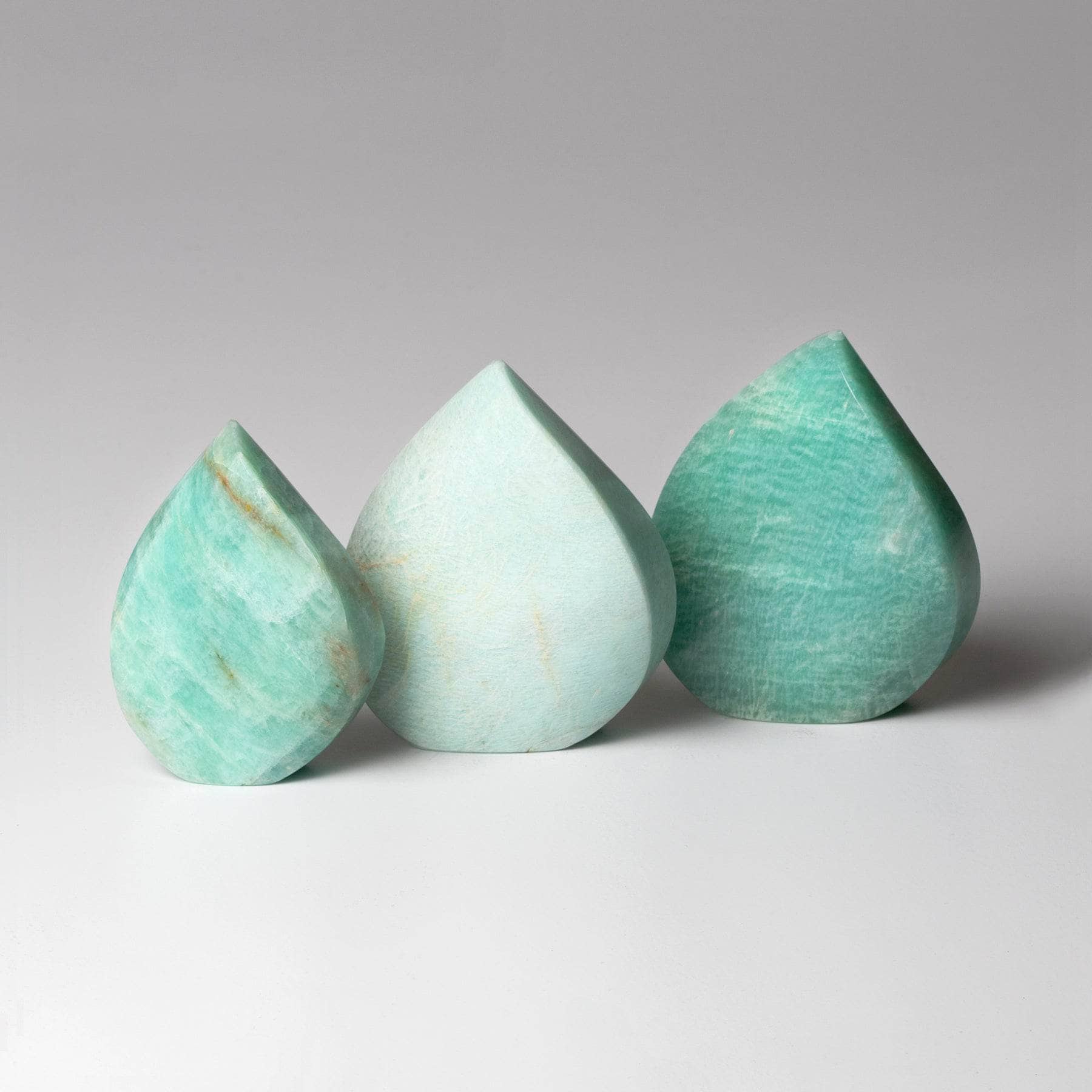Studio-Session-338-2 Amazonite Flame Freeform Crystal - Image 3