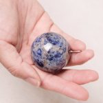 Sodalite Sphere with Tripod - Image 3