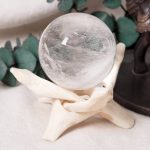 Clear Quartz Sphere with Tripod - AAA Premium Quality - Image 6