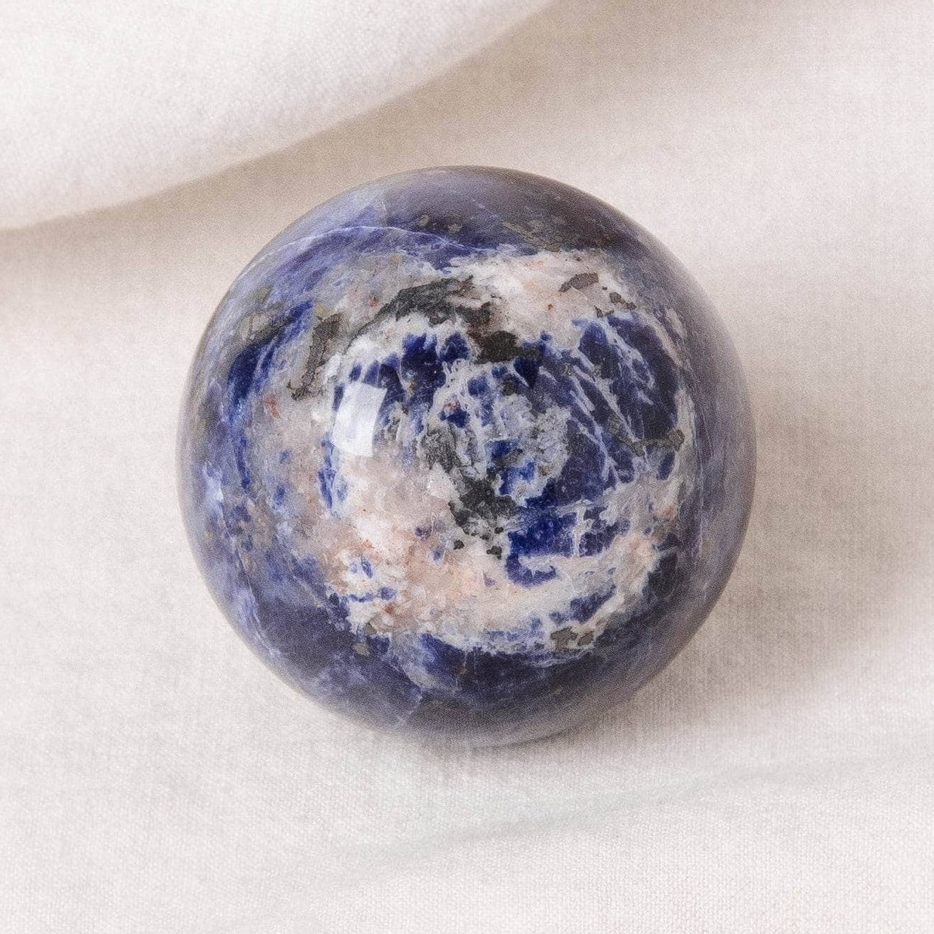 Studio-Session-3555 Sodalite Sphere with Tripod - Image 8