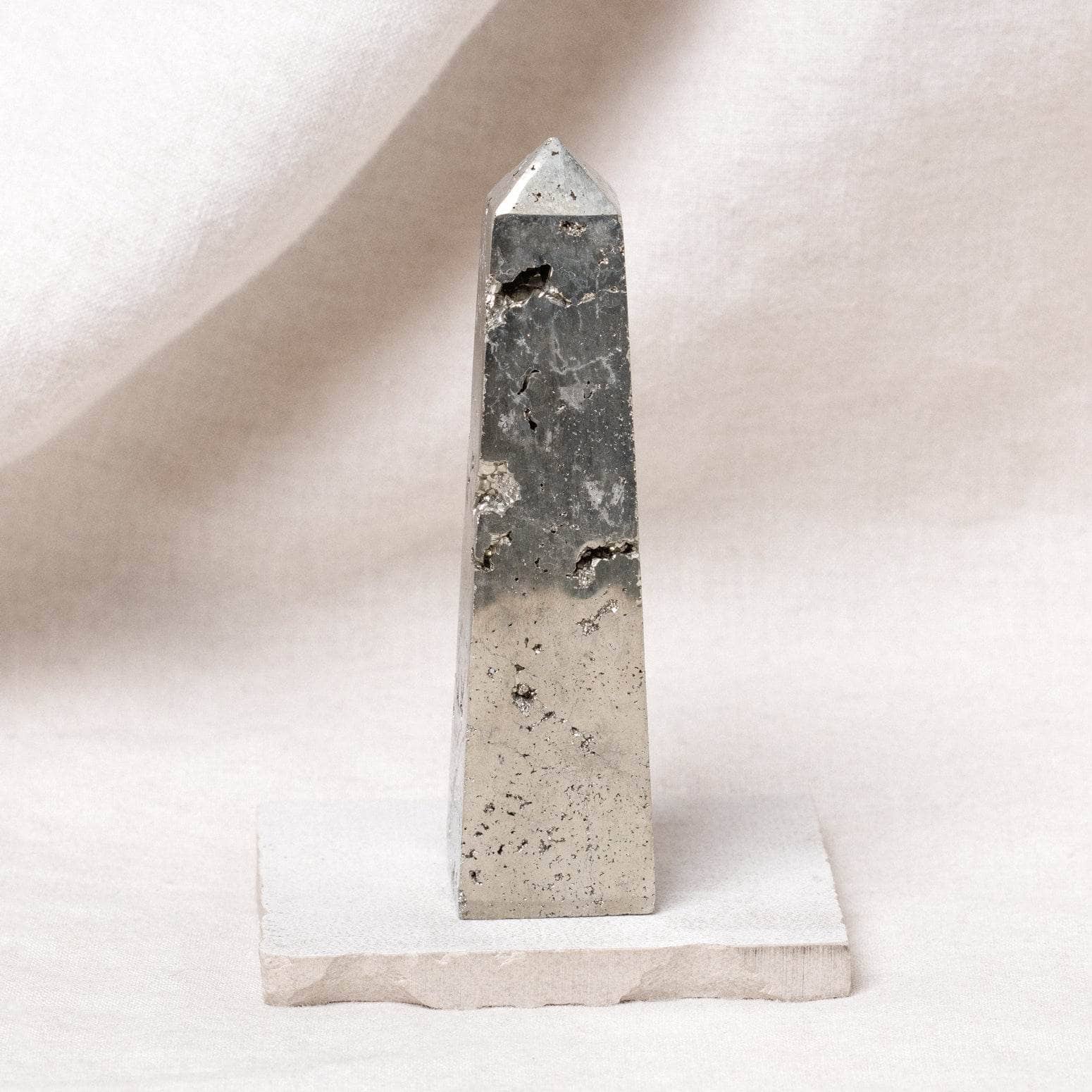 Studio-Session-4155 Natural Pyrite Tower - AAA Premium Quality - Image 12