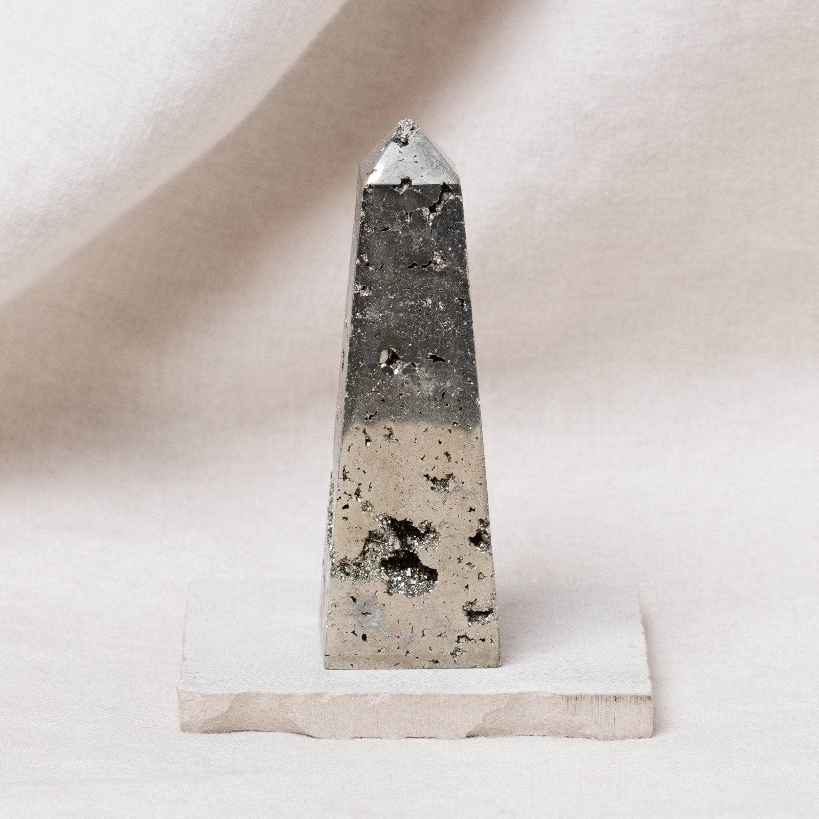Studio-Session-4290 Natural Pyrite Tower - AAA Premium Quality - Image 6
