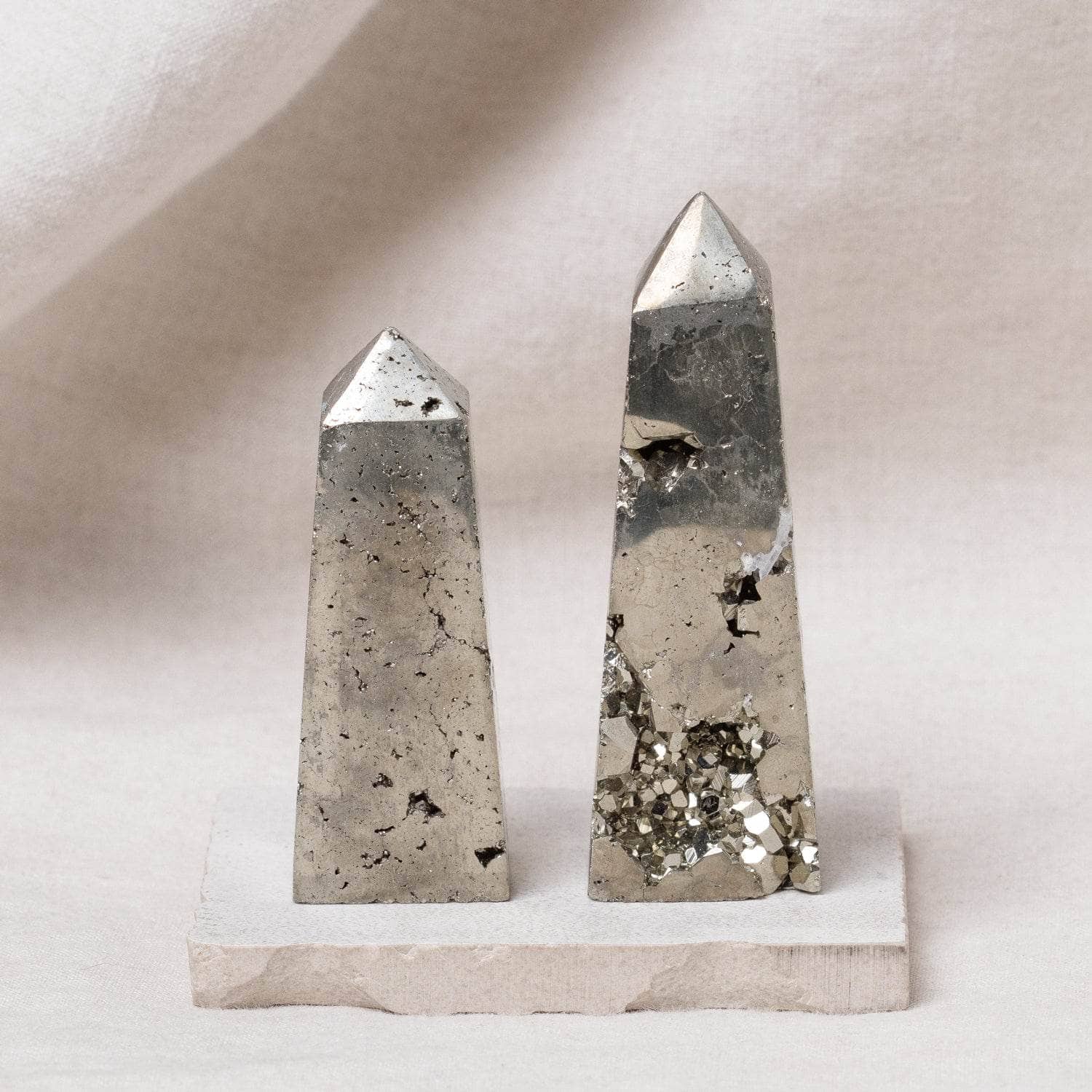 Studio-Session-4293 Natural Pyrite Tower - AAA Premium Quality - Image 4