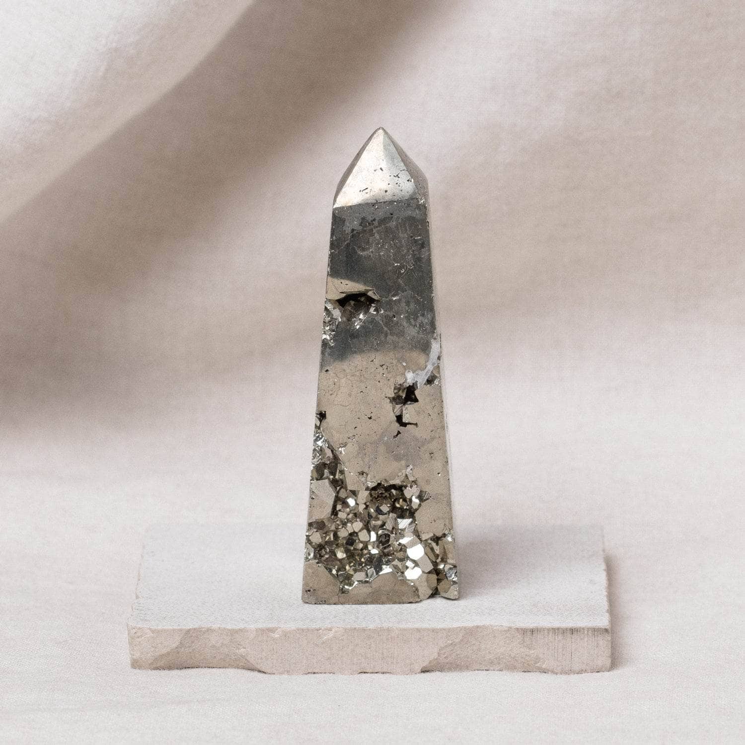Studio-Session-4294 Natural Pyrite Tower - AAA Premium Quality - Image 2