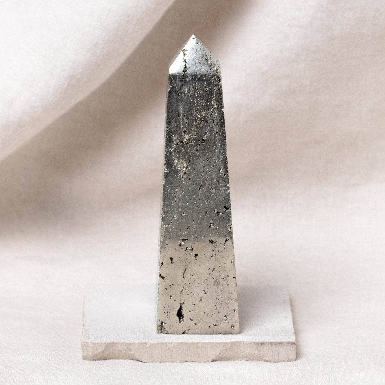 Studio-Session-4297 Natural Pyrite Tower - AAA Premium Quality - Image 14