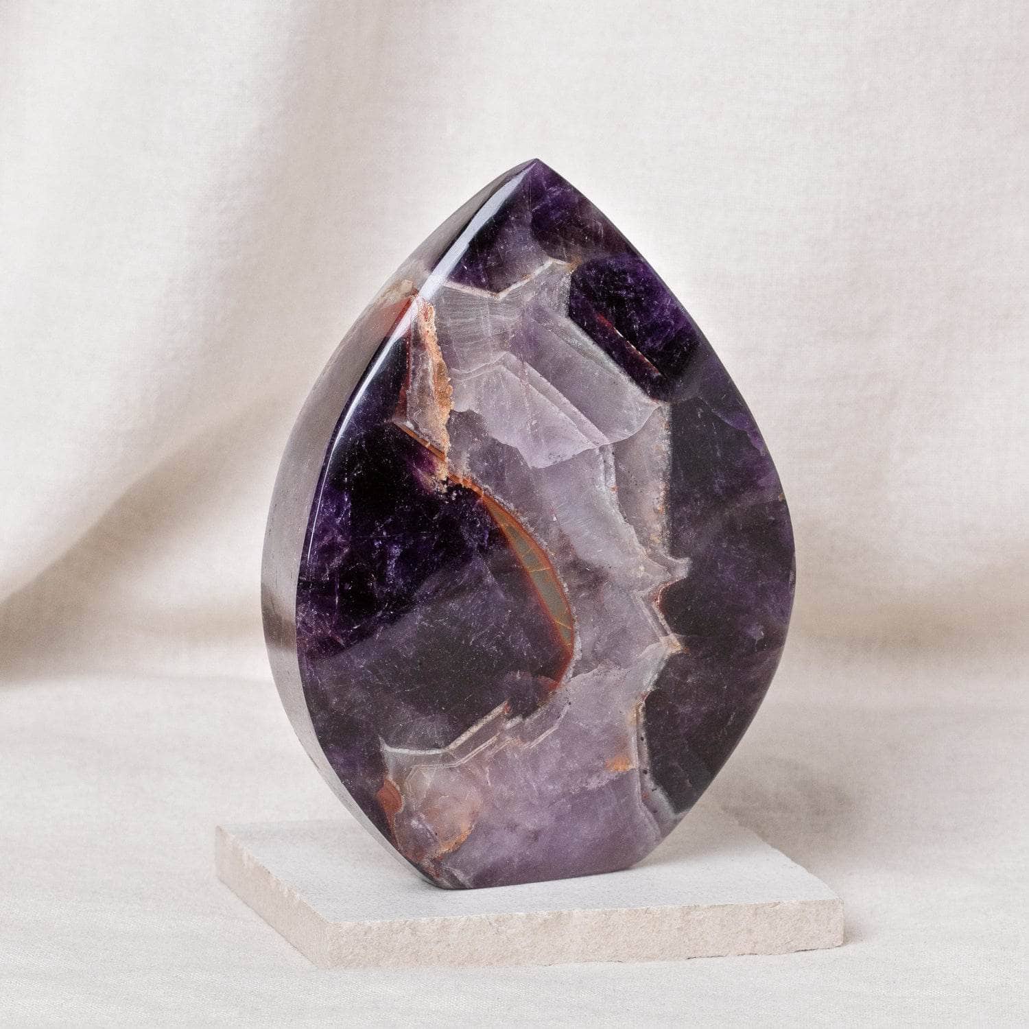Studio-Session-4423 Amethyst Flame Freeform  Crystal - Image 8