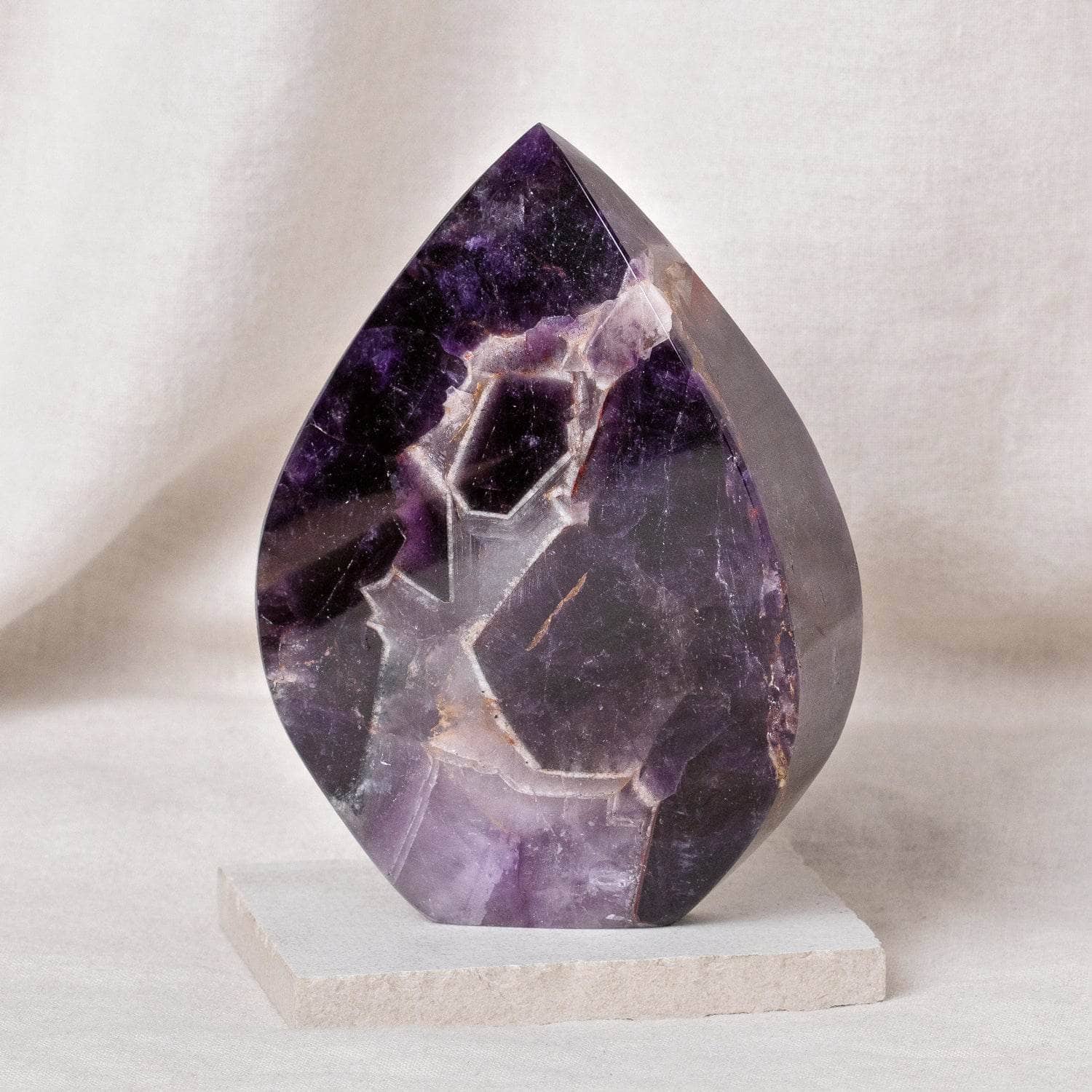 Studio-Session-4426 Amethyst Flame Freeform  Crystal - Image 4