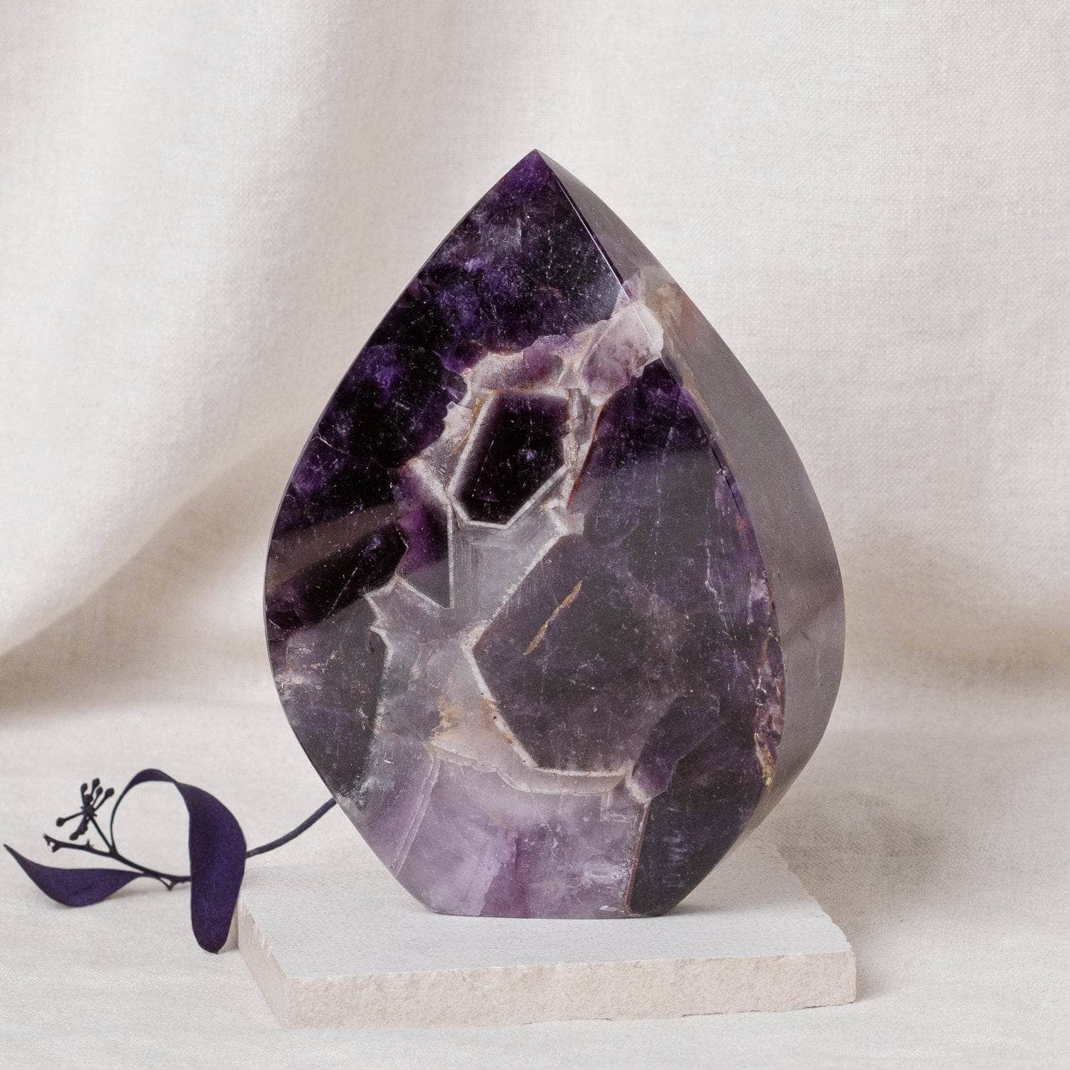 Studio-Session-4433 Amethyst Flame Freeform  Crystal - Image 5