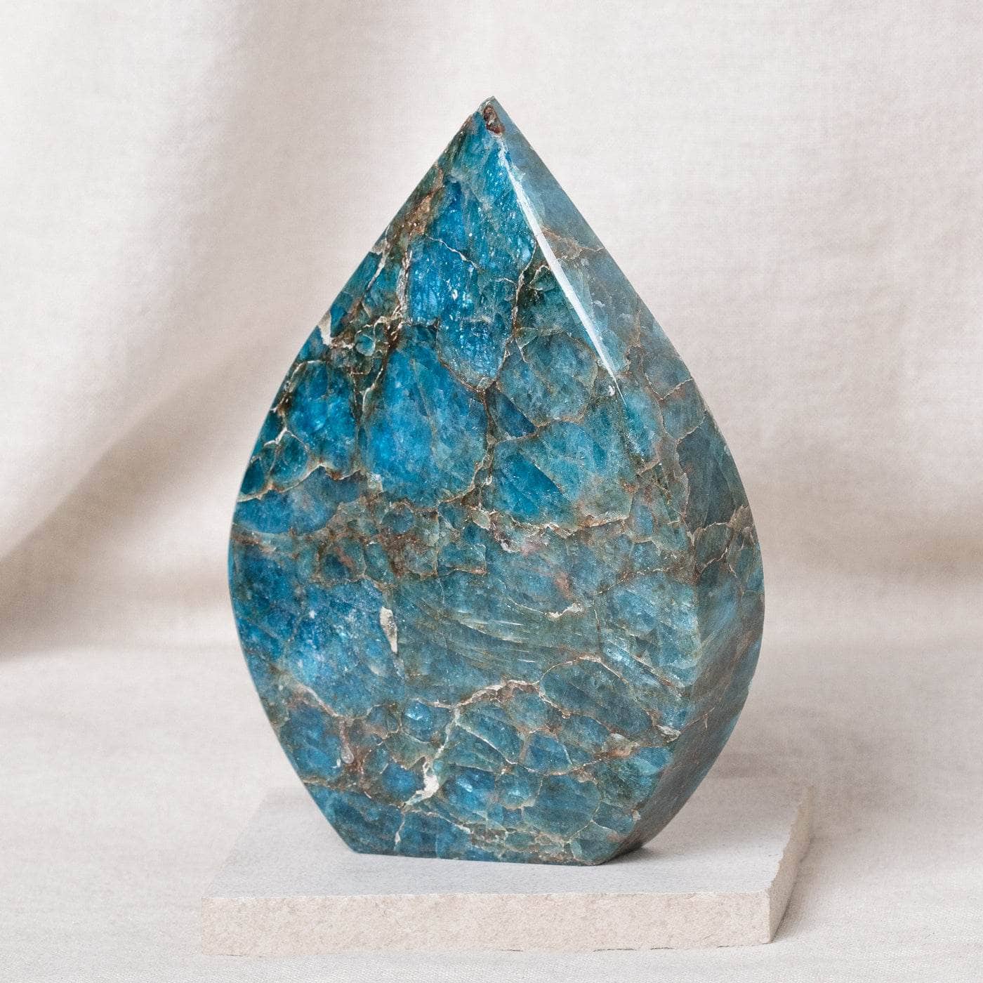 Studio-Session-4462 Apatite Freeform Crystal - Image 1