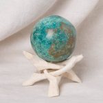Natural Peruvian Turquoise Sphere - AAA Premium Quality - Image 2