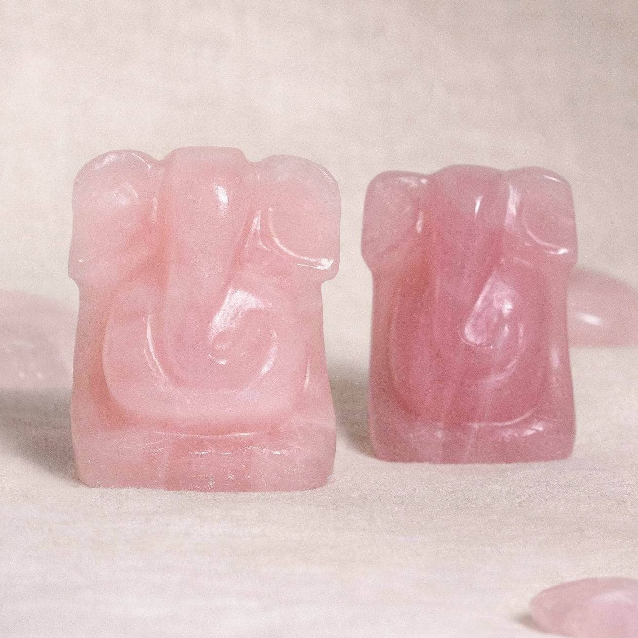 Studio-Session-586 Rose Quartz Ganesh - Image 1