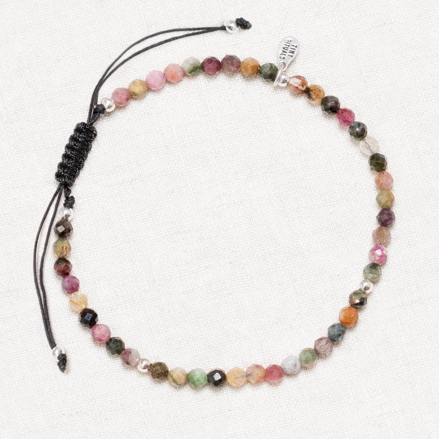 Studio-Session-6095 Rainbow Tourmaline Energy Anklet - Image 2