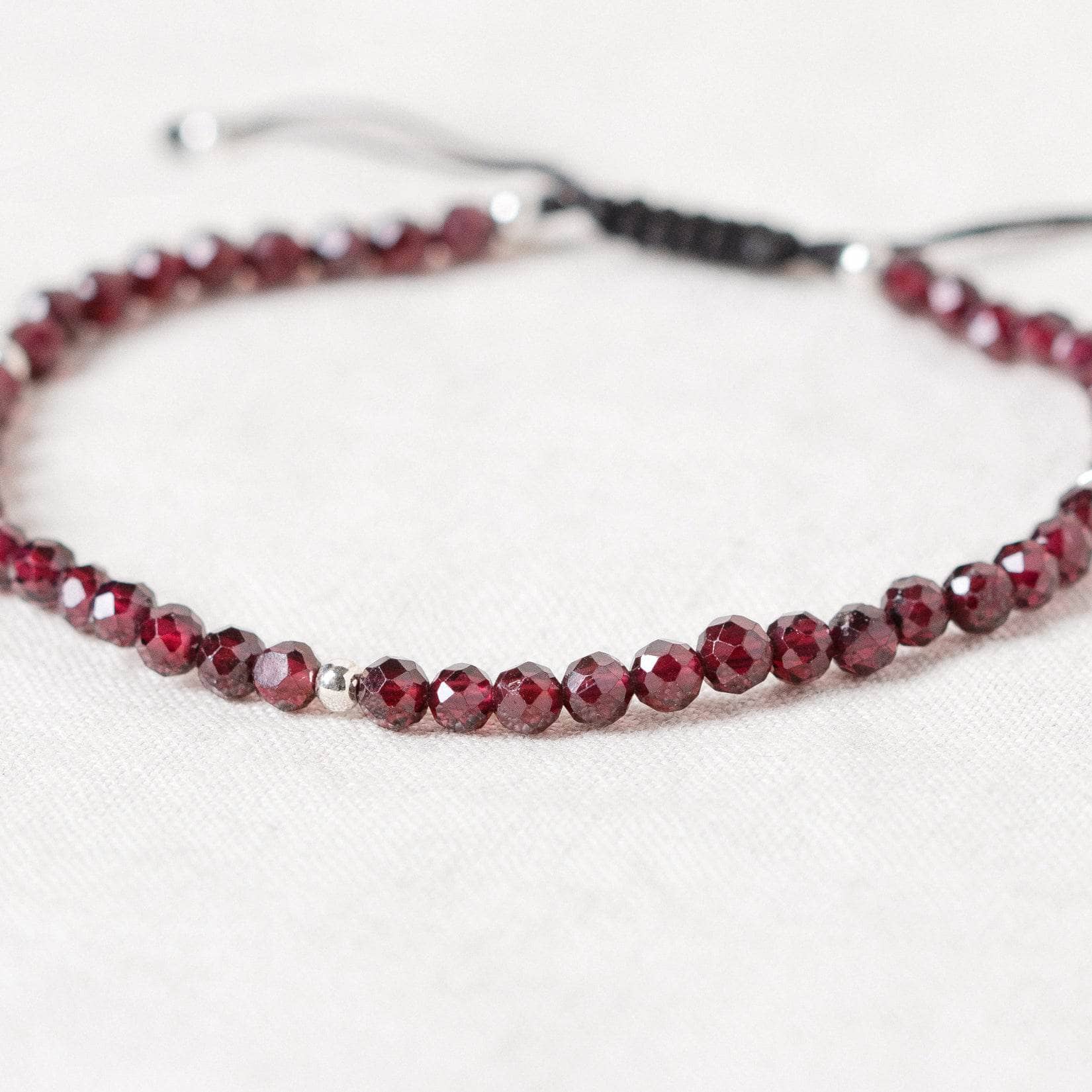 Studio-Session-6105 Garnet Energy Anklet - Image 4