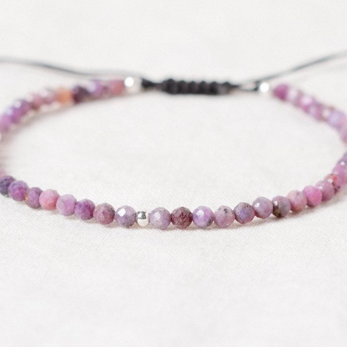 Natural Ruby Energy Anklet - Image 4