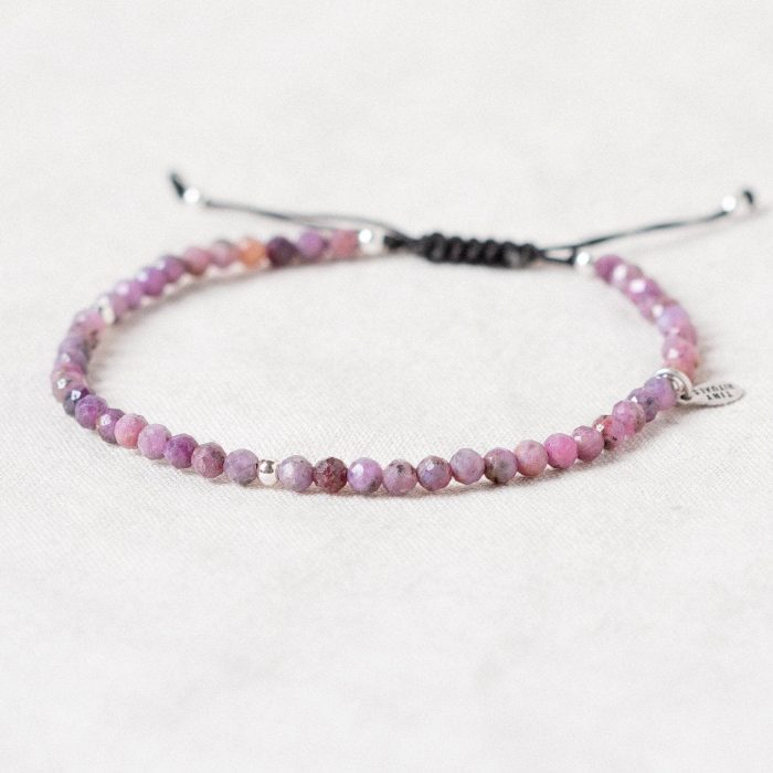 Natural Ruby Energy Anklet - Image 5
