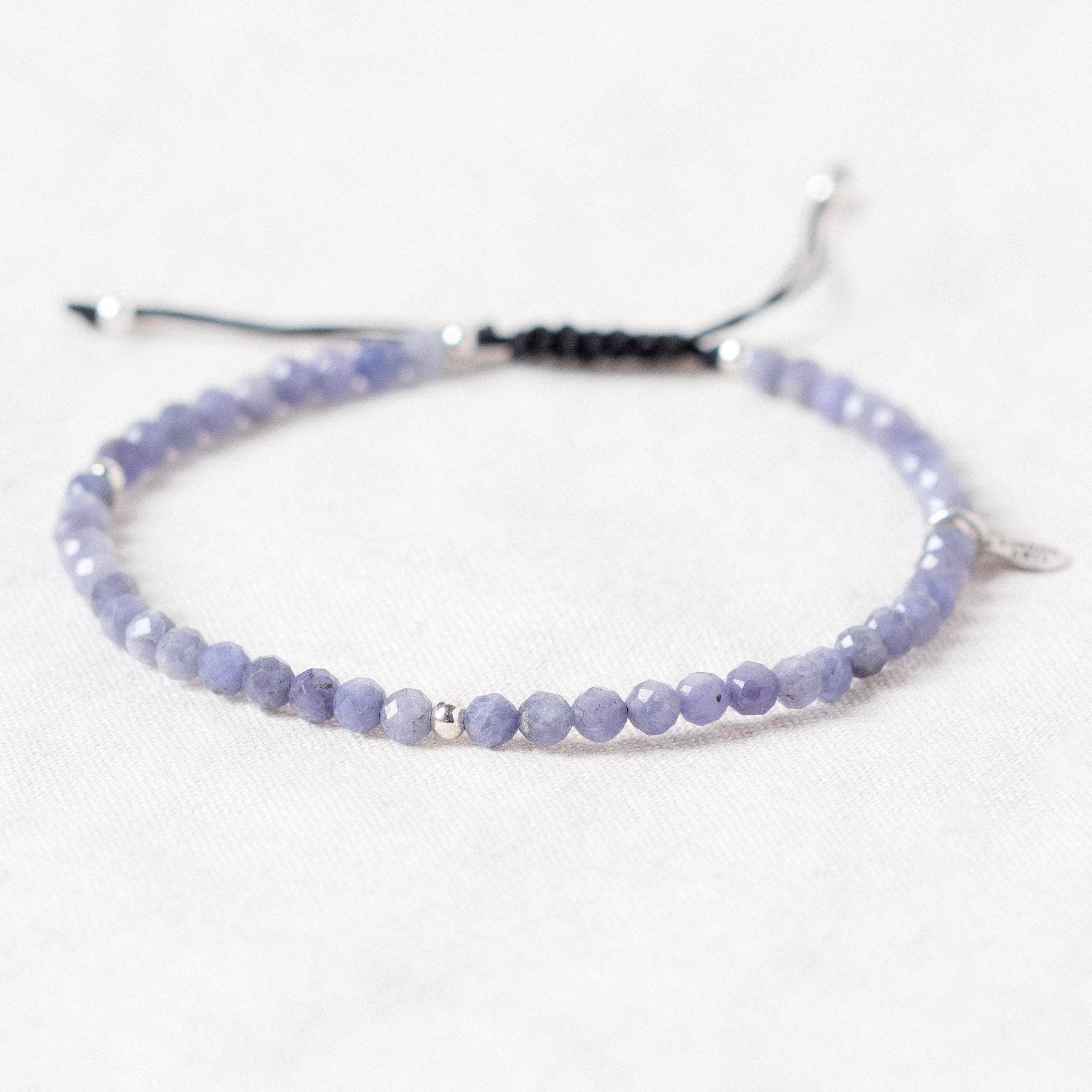 Studio-Session-6118 Tanzanite Energy Anklet - AAA Premium Quality - Image 3