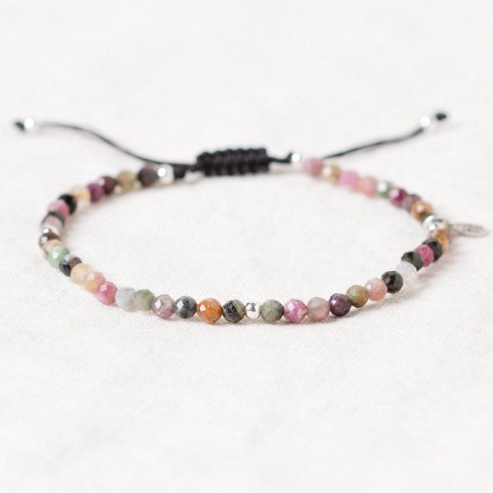 Rainbow Tourmaline Energy Anklet - Image 5