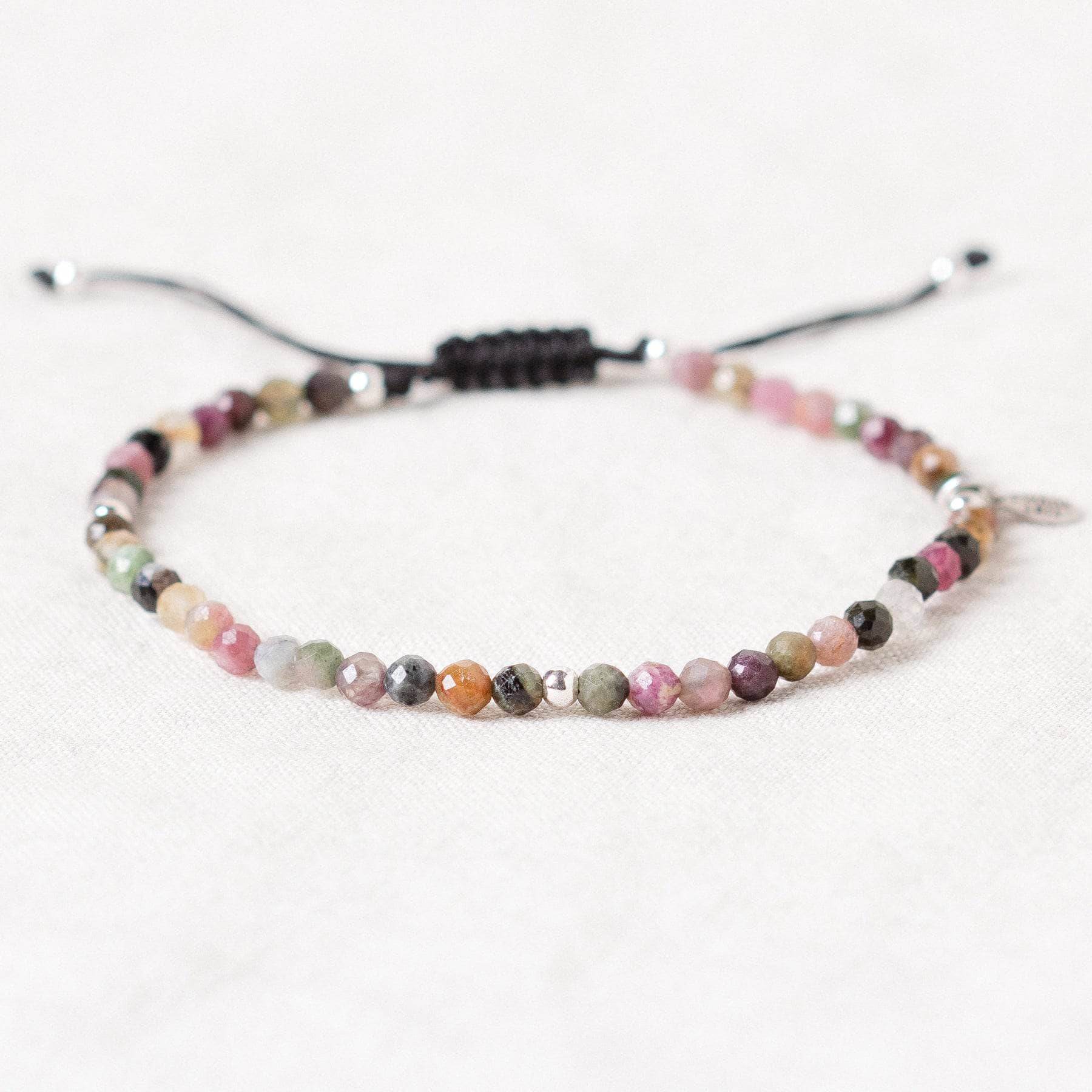 Studio-Session-6119 Rainbow Tourmaline Energy Anklet - Image 5