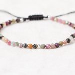 Rainbow Tourmaline Energy Anklet - Image 4