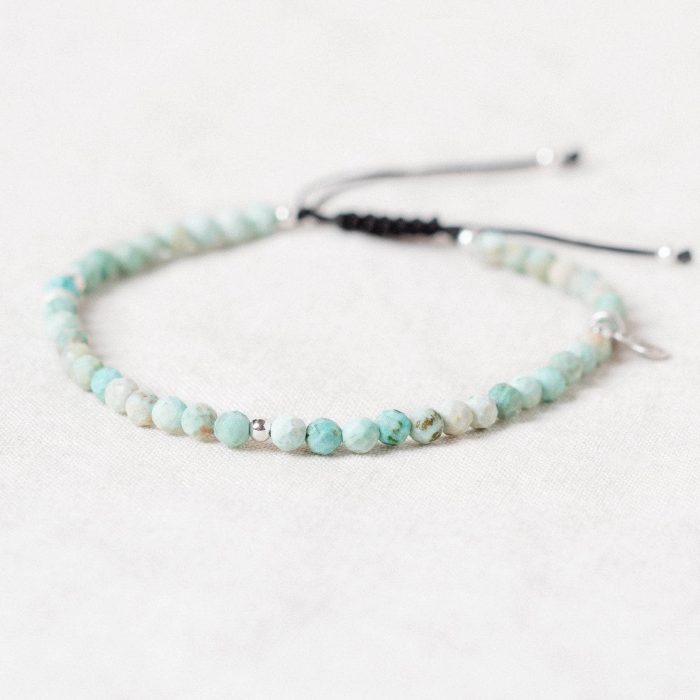Genuine Peruvian Turquoise Energy Anklet - Image 5
