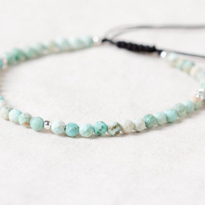 Genuine Peruvian Turquoise Energy Anklet - Image 4