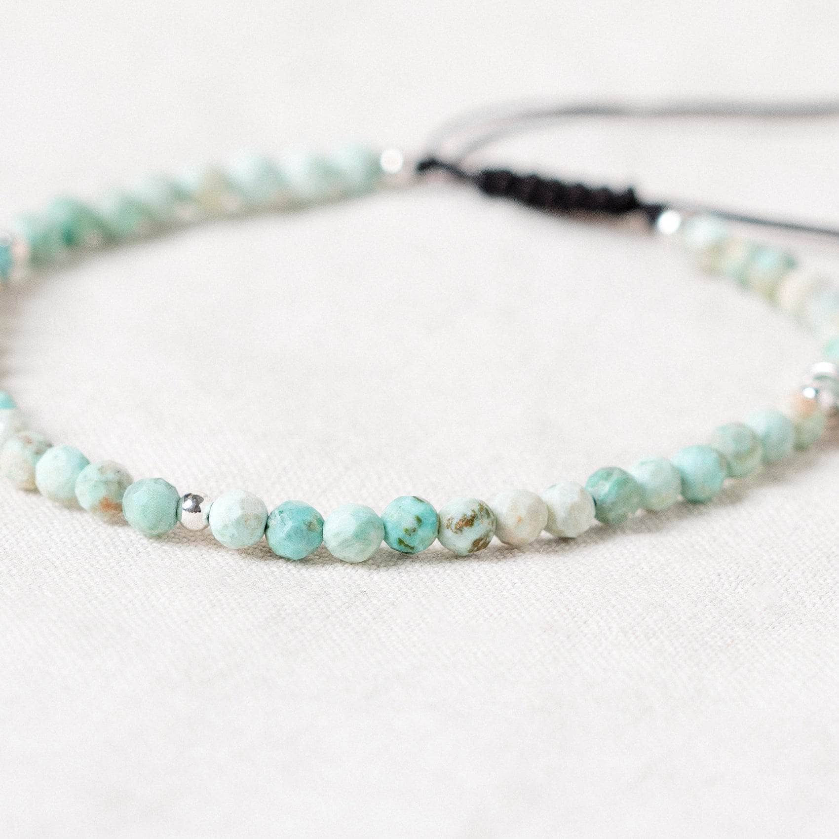 Studio-Session-6127 Genuine Peruvian Turquoise Energy Anklet - Image 4