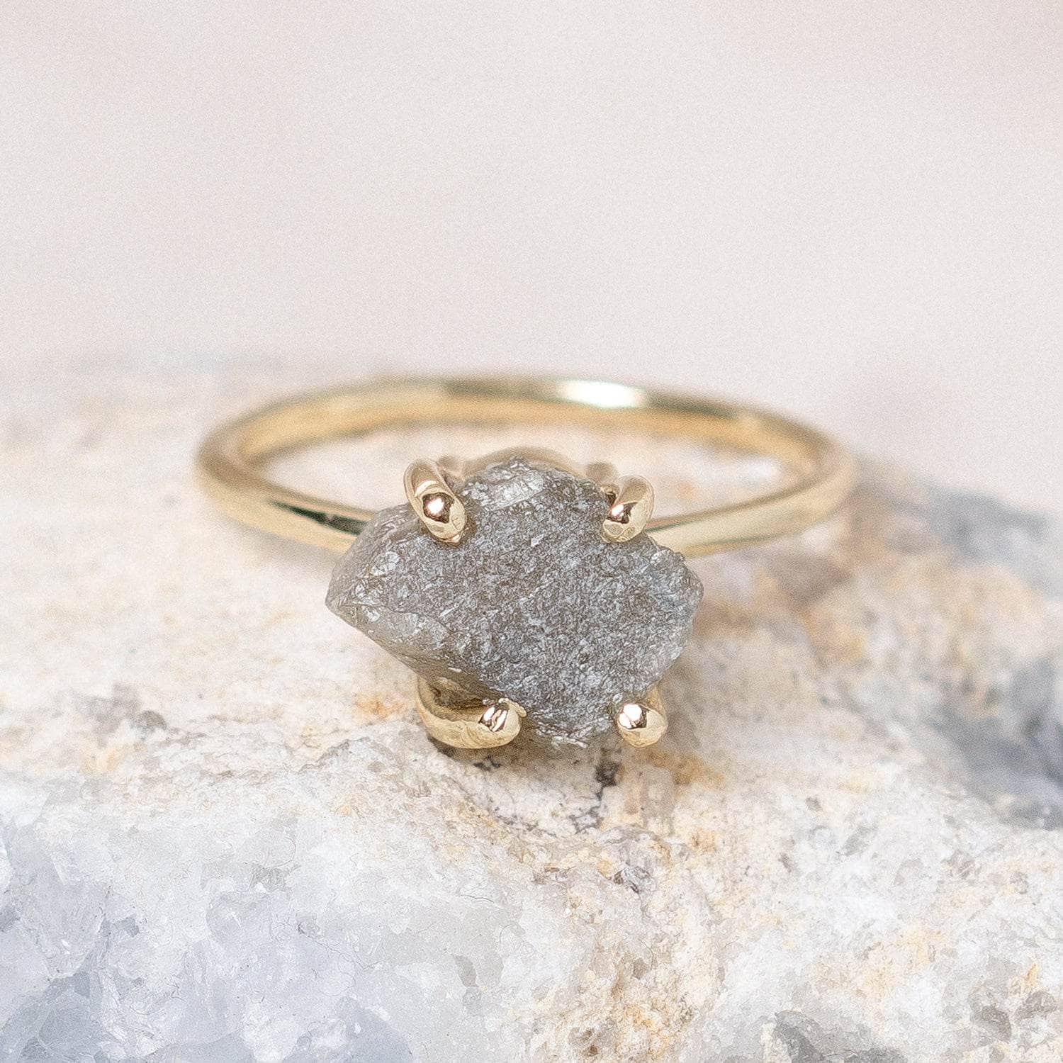 Studio-Session-6211 Labradorite Raw Freeform Gold or Silver Ring - Image 7