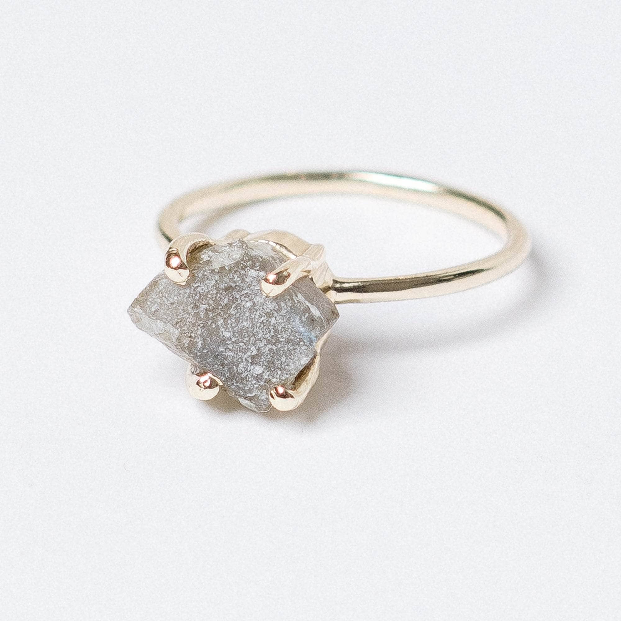 Studio-Session-6769 Labradorite Raw Freeform Gold or Silver Ring - Image 8