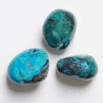 Rare Peruvian Chrysocolla Palm Stone - Image 14