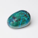 Rare Peruvian Chrysocolla Palm Stone - Image 13