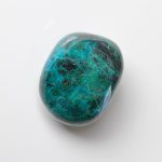 Rare Peruvian Chrysocolla Palm Stone - Image 12