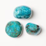 Rare Peruvian Chrysocolla Palm Stone - Image 4
