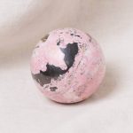 Peruvian Rhodonite Sphere with Tripod - AAA Premium Quality - Image 10