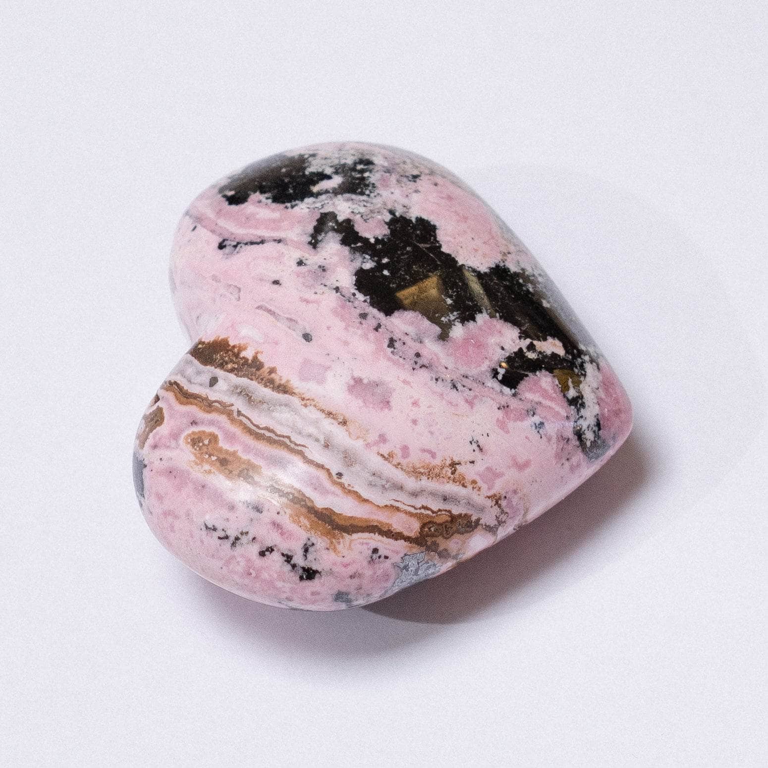 Studio-Session-7790 Peruvian Rhodonite Hearts - AAA Premium Quality - Image 7