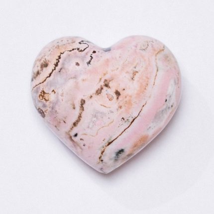 Peruvian Rhodonite Hearts - AAA Premium Quality